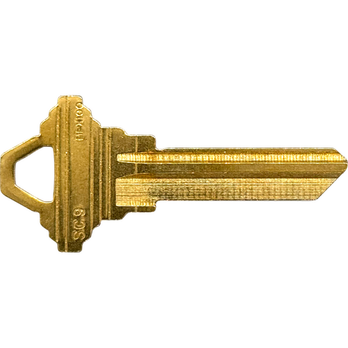 JMA SLG-5E-BR 35-101E SC9 A1145E Schlage E Key Blank Brass
