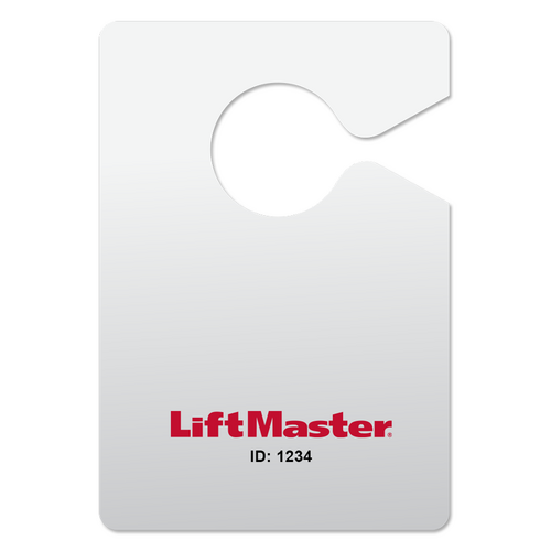Liftmaster LMHNTG Rearview Mirror Hang Tag