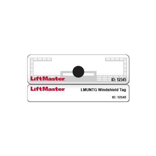 Liftmaster LMUNTG Glass-Mount Parking Pass Tag for RFID Long Range Reader