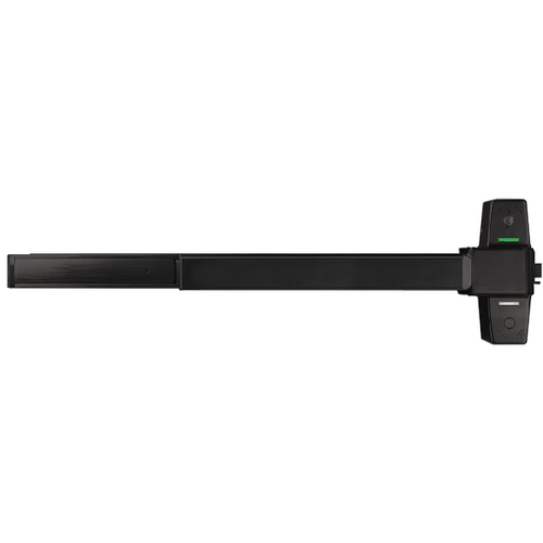 Marks Hardware M99LD-92/19 48IN Lockdown Rim Exit Device, Marks C Keyway, 48in, Grade 1, Flat Black Finish