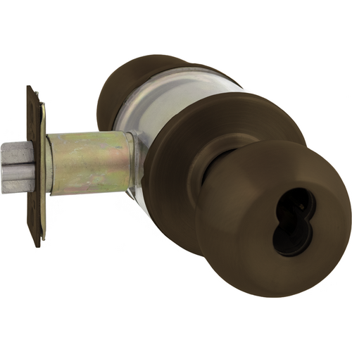 Arrow Lock RK17BD613E-IC-2 3/4 BS Classroom Ball Knob, SFIC Less Core, 2-3/4