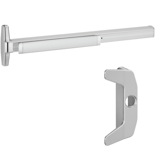 Von Duprin 3349A-NL-626-48-RHR Narrow Stile CVC Concealed Vertical Exit Device 386NL Nightlatch Trim