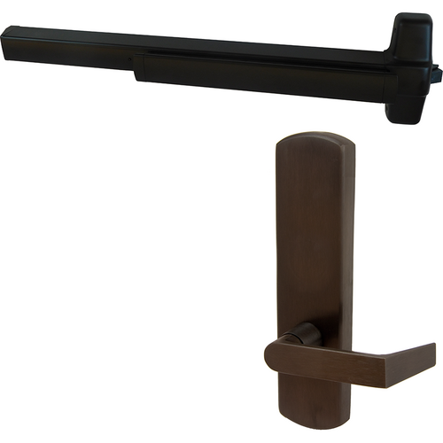 Von Duprin 98L-DT-710-48-RHR 06 KIT - Rim Exit Device 996L-DT-06 Dummy Lever Trim, RHR, 48in, Grade 1, Dark Bronze