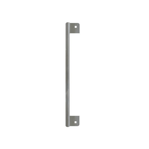 Don-Jo LP-1325-SL Narrow Stile Keypad Lock Latch Protector, 2-7/8in x 20-1/2in, SL Silver Coated