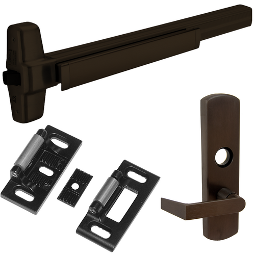 Von Duprin 98L-710-36-LHR 06 264 Rim Exit Device 996L-06 Lever Trim LHR 36in Grade 1 Dark Bronze