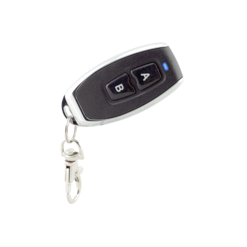 Security Door Controls WRC-2B Wireless Two-Button Pendant Transmitter for WRC Receivers, 433.92 MHz