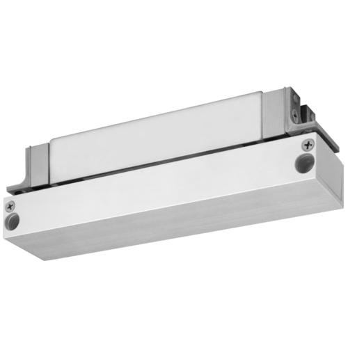 Security Door Controls 1562-SC-V-D HiShear 2000lbs Semi-Concealed Electromagnetic Lock, UL Listed, Satin Aluminum