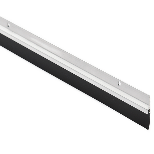 NGP 97V 48IN 48in Vinyl Sweep, 7/8in H x 1/4in W with 7/8in Vinyl, Milled Aluminum
