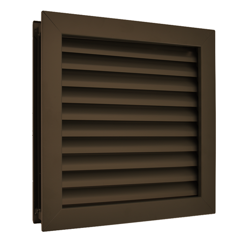 NGP FLDL DKB 24X24 Fire-Rated Fusible Link Louver for 1-3/4