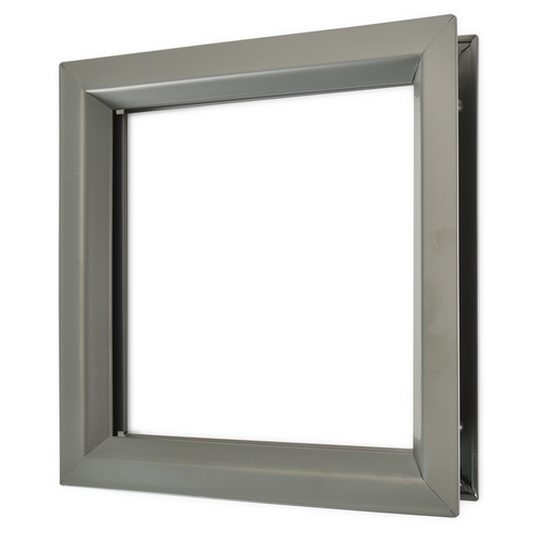NGP LO-PRO 12X12 Low Profile Lite Kit, 20 Ga. Steel, Gray Primer (Glass Sold Separately)