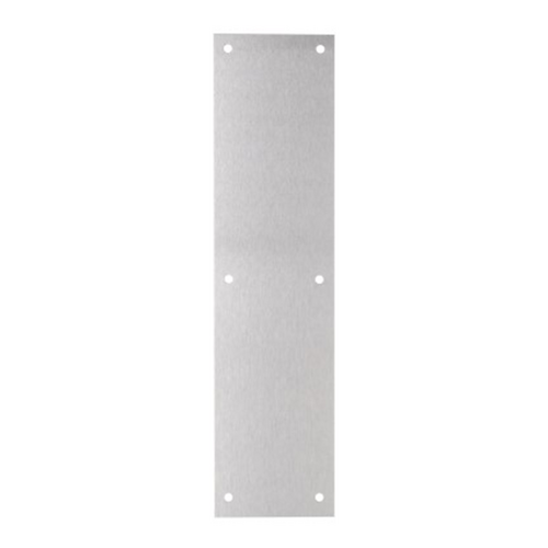 Don-Jo 72-628 Push Plate 6in x 16in, 628/US28 Satin Aluminum