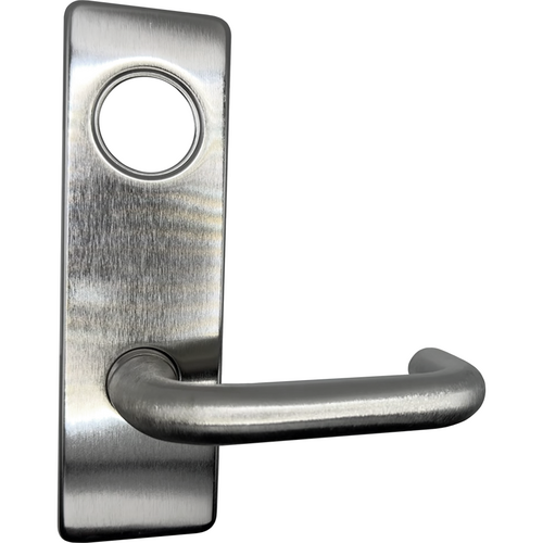 Corbin Russwin ML2010 LWM 630 D134 M31 Lustra Lever with M Escutcheon for ML2010 Trim, Field Reversible, 630/US32D