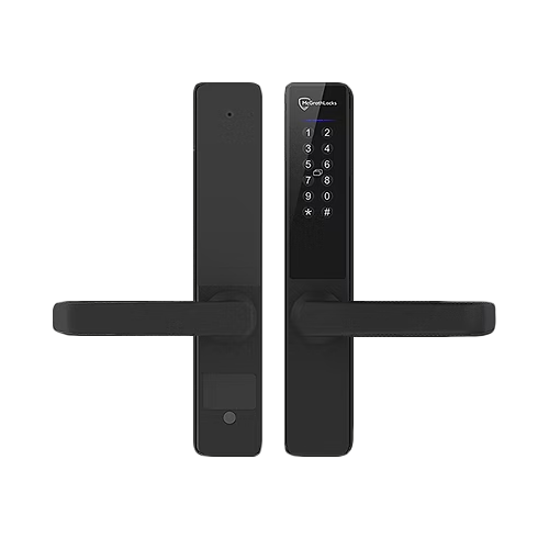 McGrath ML-STAFFORD-B-T Stafford Smart Wi-Fi Lever Lock, Standalone, Black