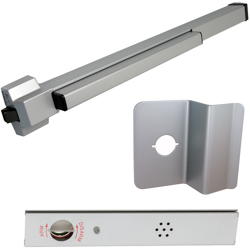 Von Duprin 22NL-F-689-36 ALK Alarmed Fire Rated Rim Exit Device 210NL Nightlatch Pull Trim, 36in
