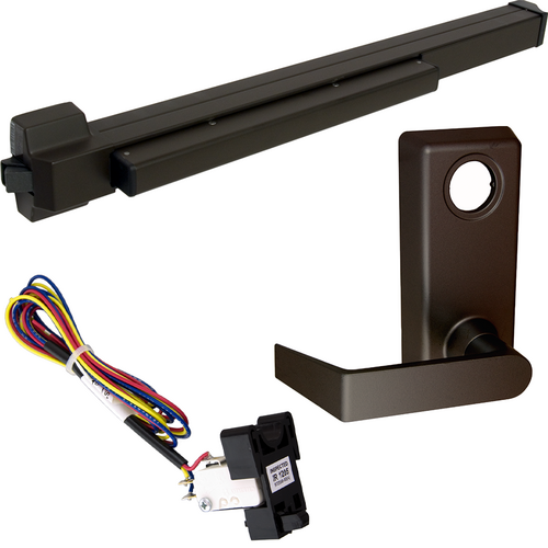 Von Duprin RX-22L-695-48 LHR KIT - RX Rim Exit Device, 230L Lever Trim, LHR, 48in, No Dogging, Grade 1