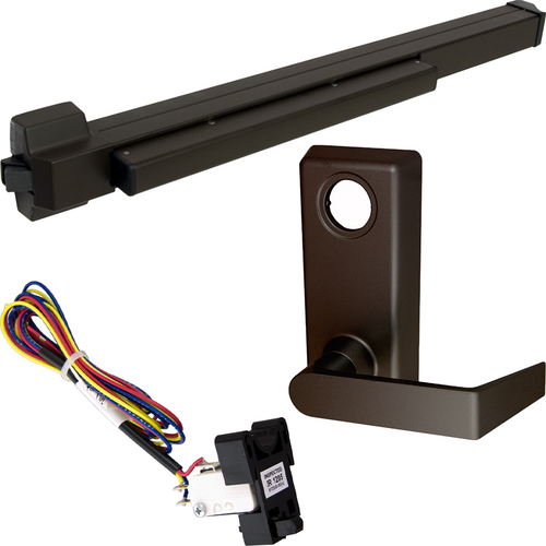 Von Duprin RX-22L-695-48 RHR KIT - RX Rim Exit Device, 230L Lever Trim, RHR, 48in, No Dogging, Grade 1, Bronze