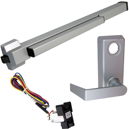 Von Duprin RX-22L-F-689-36 LHR RX Fire Rated Rim Exit Device, 230L Lever Trim, 36in, Grade 1, LHR, No Dogging