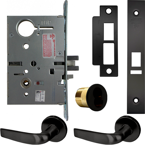 Corbin Russwin ML20906 CSA BSP SEC M92 CL6 Electrified Mortise Lock, Fail Safe/Secure, REX Switch, Citation Lever, LFIC Core