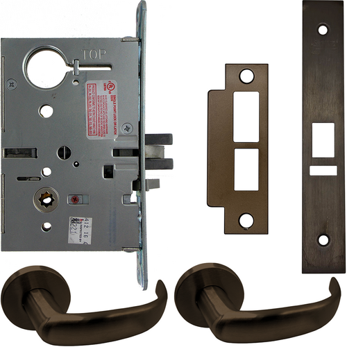 Corbin Russwin ML20906 PSA 613E SAF M92 LC Electrified Mortise Lock, Fail Safe/Secure, REX Exit Switch, Princeton Lever