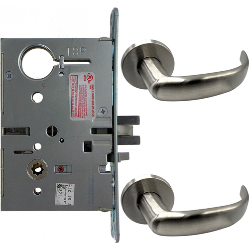 Corbin Russwin ML20906 PSA 626 SAF M92 LC Electrified Mortise Lock, Fail Safe/Secure, REX Switch, Satin Chrome Trim