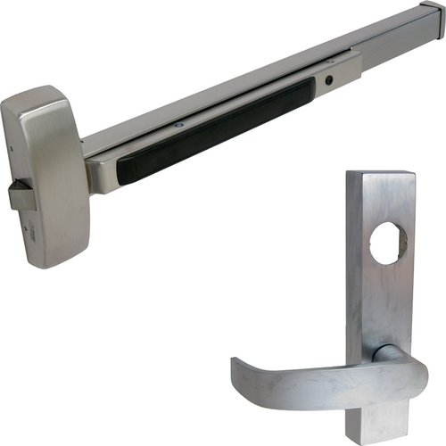 Sargent LC-8813F-ETL-32D LHR KIT 8800 Series Rim Exit Device, Classroom Lever Trim, Keyed, Grade 1, LHR