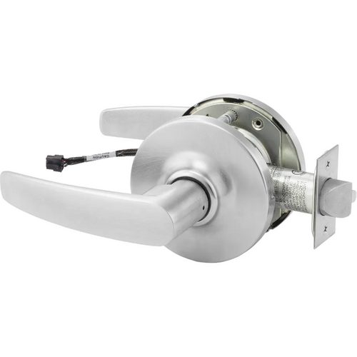 Sargent 10XG70-LB-26D 12/24VDC FS/FSE 10X-Line Electrified B Lever, 12/24VDC, Fail Safe/Secure, Grade 1, Satin Chrome