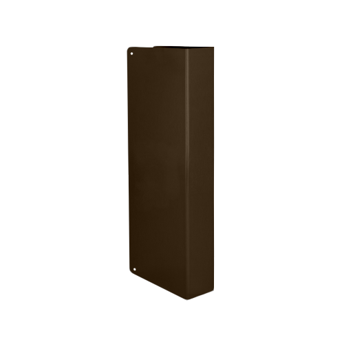Don-Jo 30-BZ-CW Blank Door Wrap 1-3/8in Door, 4-1/4in W x 9in H, 612/US10 Bronze