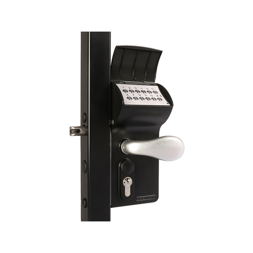 Locinox USA LOKQ100Y2LVCAC-9005 Valentino Surface Mount Battery Code Lock for 4