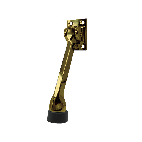 Don-Jo 1467-605 5in Kick Down Stop, 605/US3 Polished Brass