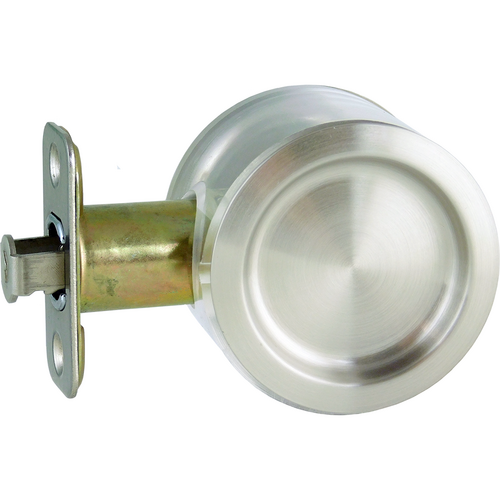 Don-Jo PDL-102-625 Round Pocket Passage Door Lock, 2-3/8