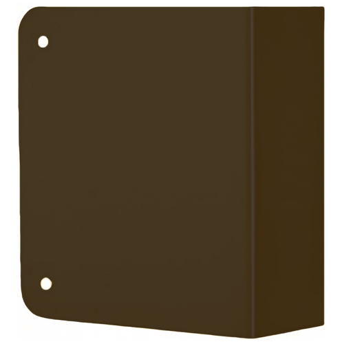 Don-Jo 70-BZ-CW Blank Door Wrap 1-3/8in Door, 4-1/4in W x 4-1/2in H, 612/US10 Bronze