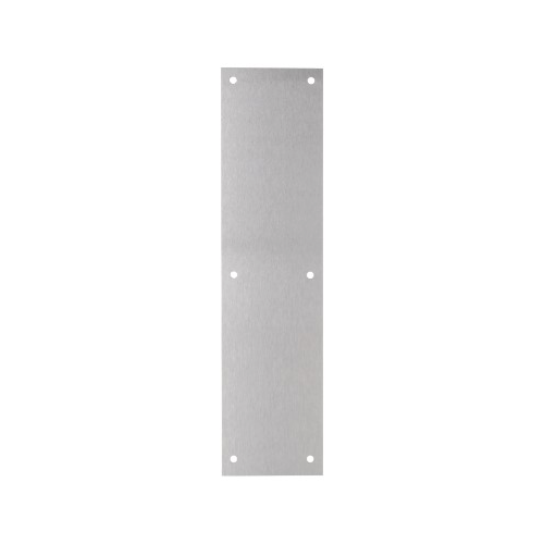 Don-Jo 70-626 Push Plate 3.5in x 15in, 626/US26D Satin Chrome
