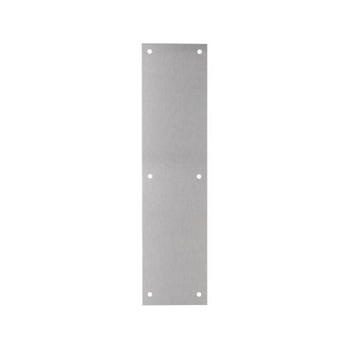 Don-Jo 72-630 Push Plate 6in x 16in, 630/US32D Stainless Steel