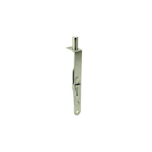 Don-Jo 1640R-619 Manual Flush Bolt for Wood Door, 6in L x 3/4in W, Satin Nickel