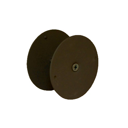 Don-Jo BF-135-DU Hole Filler Plate Cover 3-3/4in, 695/SP313 Duranodic Dark Bronze