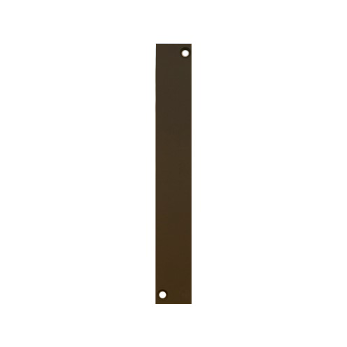 Don-Jo EF-634-DU Latch Filler Plate 6-3/4in x 1in, 695/SP313 Duranodic Dark Bronze
