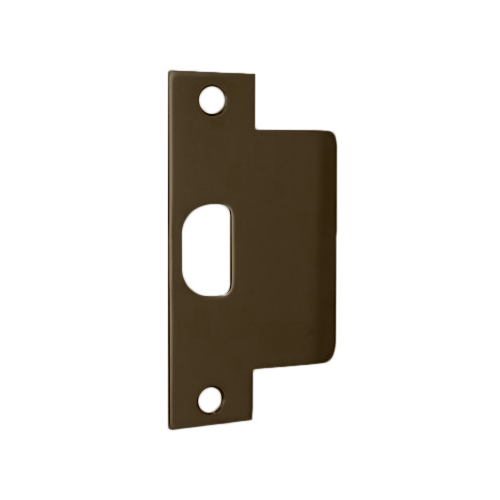 Don-Jo EST-104-DU 4in x 4-7/8in ASA Extended Lip Strike, 695/SP313 Duranodic Dark Bronze