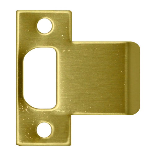 Don-Jo ETS-175-605 1-3/4in Extended Lip T-Strike, 605/US3 Polished Brass