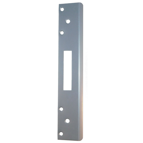 Don-Jo FL-212WM-SL 1 Hole Security Mortise Strike 12in x 1-3/4, SL Silver Coated
