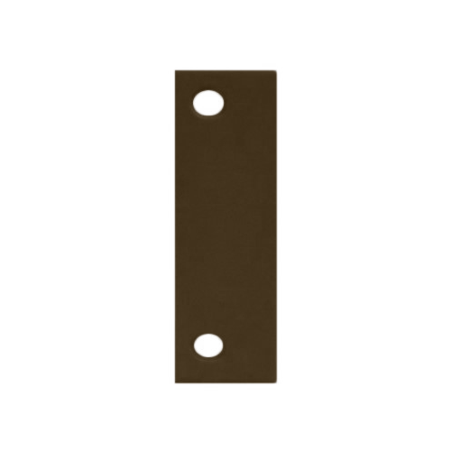 Don-Jo SHF-45-DU Door Hinge Filler Plate 4-1/2in x 1-1/2in, 695/SP313 Duranodic Dark Bronze