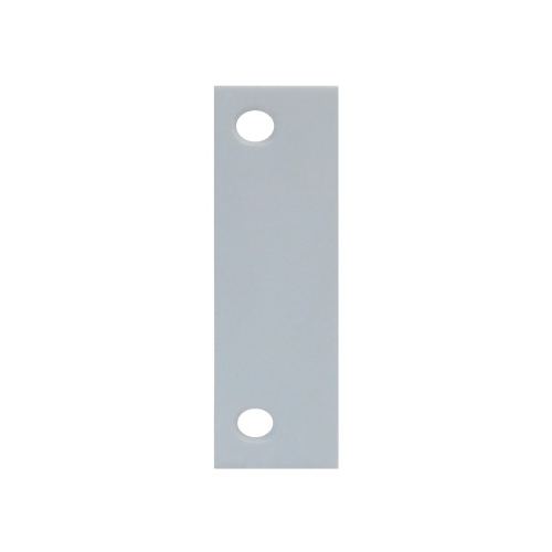 Don-Jo SHF-50-CP Door Hinge Filler Plate 5in x 1-1/2in, 625/US26 Bright Chrome Plated