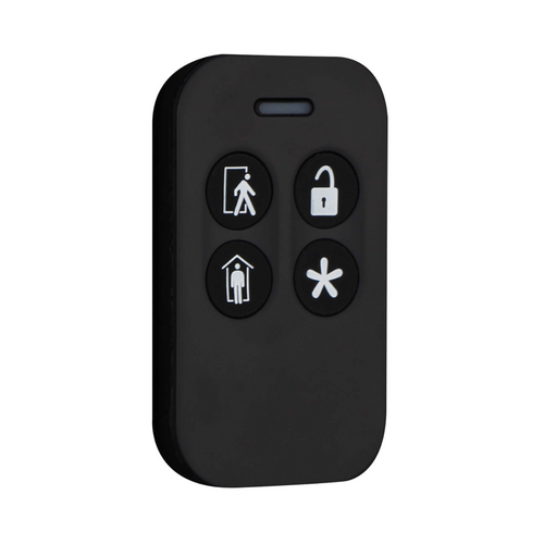 2GIG KEY100-345 4-Button Key Ring Remote, 345MHz