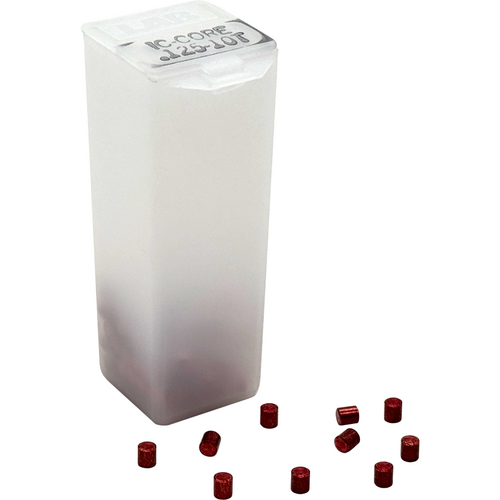 LAB BEST T10 VIAL 10T Universal SFIC Top Pins, .125 Size, Color-Coded Brass, 100 Pins Vial