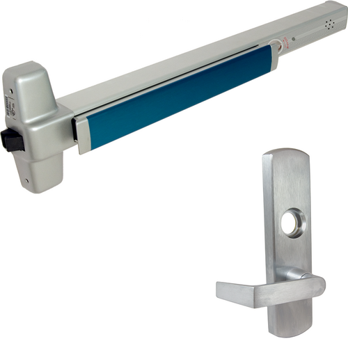 Von Duprin 98L-628-36-LHR 06 ALK Alarmed Rim Exit Device 996L-06 Lever Trim LHR 36in Grade 1 Anodized Aluminum