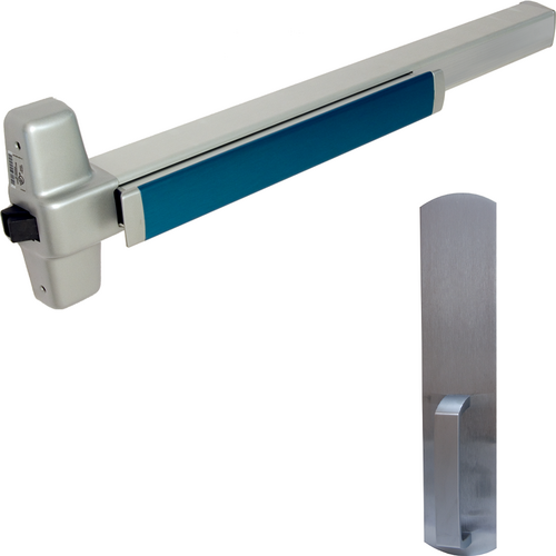 Von Duprin LD-98DT-628-36 Less Dogging Rim Exit Device, 990DT Trim, 36in, Grade 1, Anodized Aluminum