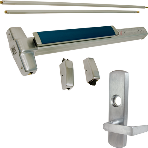 Von Duprin 9927L-626-36-RHR 06 ALK Alarmed SVR Grooved Exit Device w/ 996L-06 Lever Trim, Satin Chrome, Grade 1