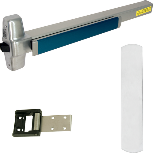 Von Duprin 98EO-626-36 1439 990 KIT - Rim Exit Device, 990EO Trim Plate, 36in, Grade 1, Satin Chrome