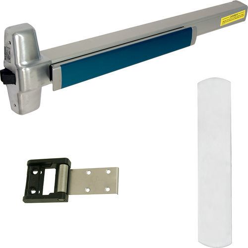 Von Duprin 98EO-630-36 1439 990 KIT - Rim Exit Device, 990EO Trim Plate, 36in, Grade 1, Satin Stainless Steel