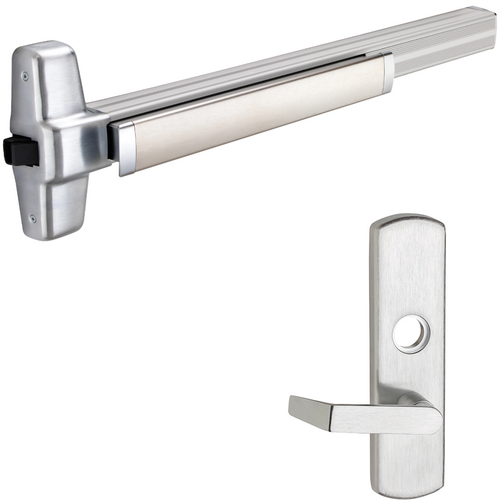 Von Duprin 99L-626-48-LHR 06 Rim Exit Device 996L-06 Lever Trim LHR 48in Hex Dogging Grade 1 Satin Chrome