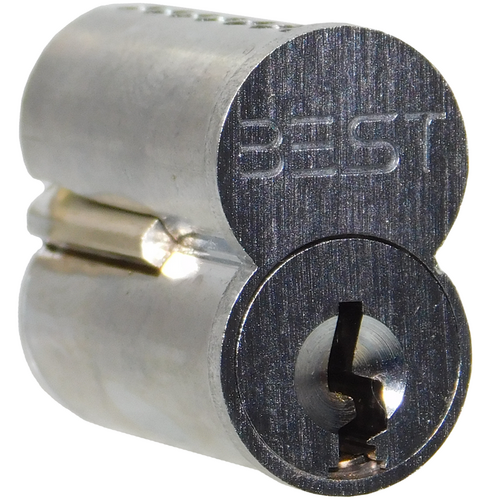 Best 1C7A1622 7-Pin A Keyway Uncombinated Core, Flat Black Finish
